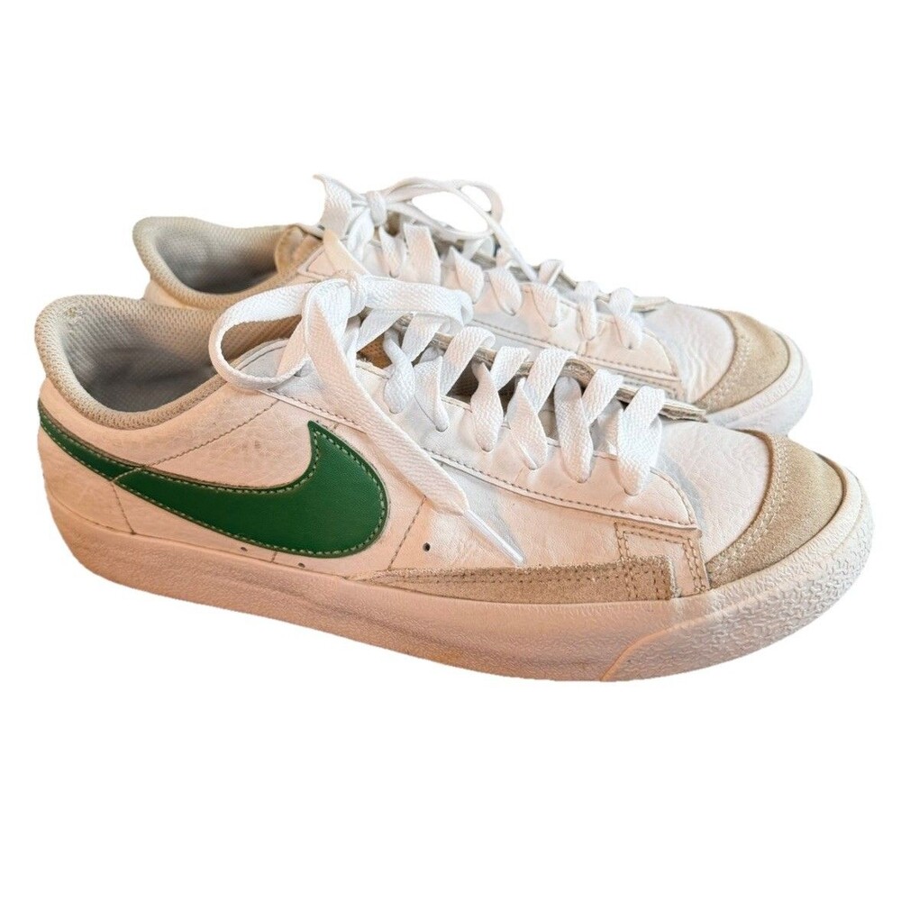 Size 7 Y Euro 40 - Nike Blazer '77 Vintage Low Pine Green DA 4074-115 New Laces
